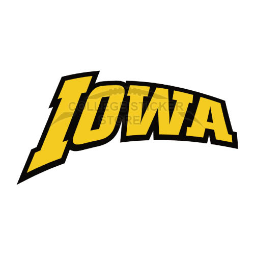 Design Iowa Hawkeyes Iron-on Transfers (Wall Stickers)NO.4648